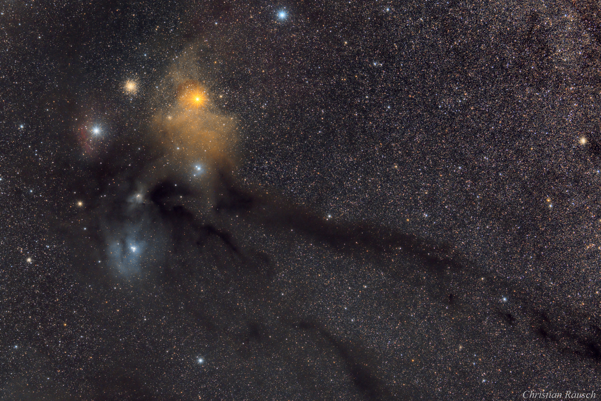 Antares / Rho Ophiuchi Regiion