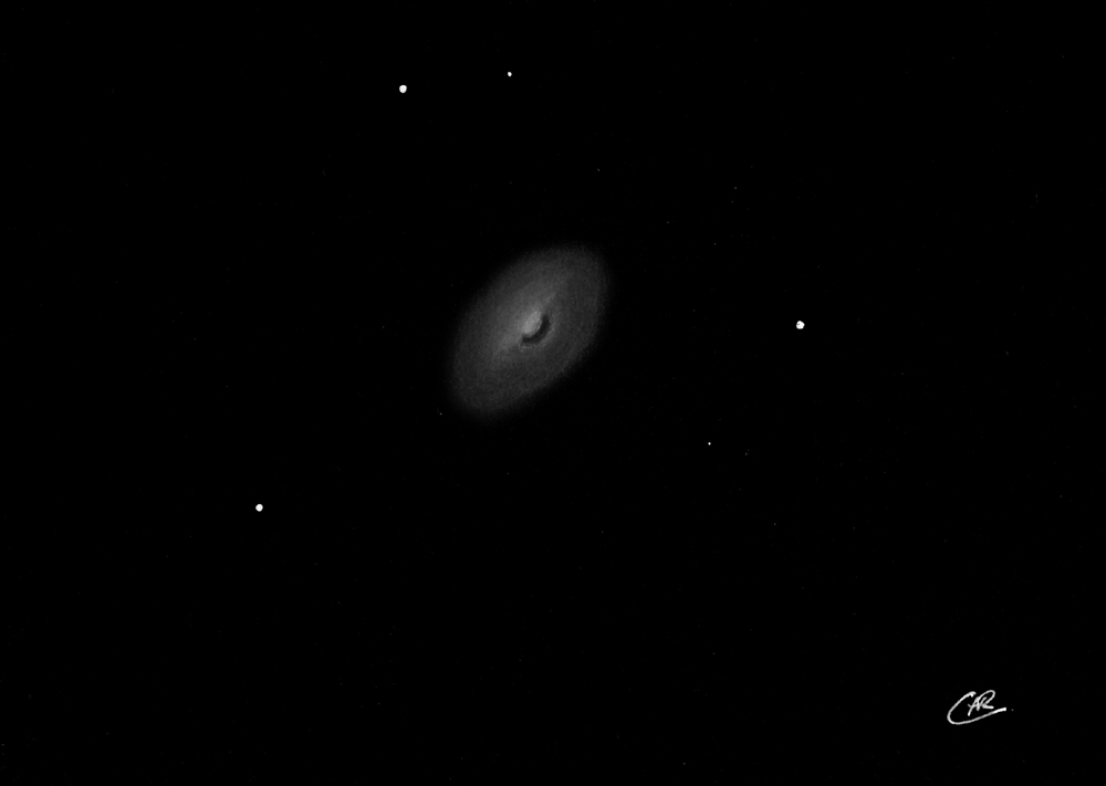 M64 Black Eye Galaxie
