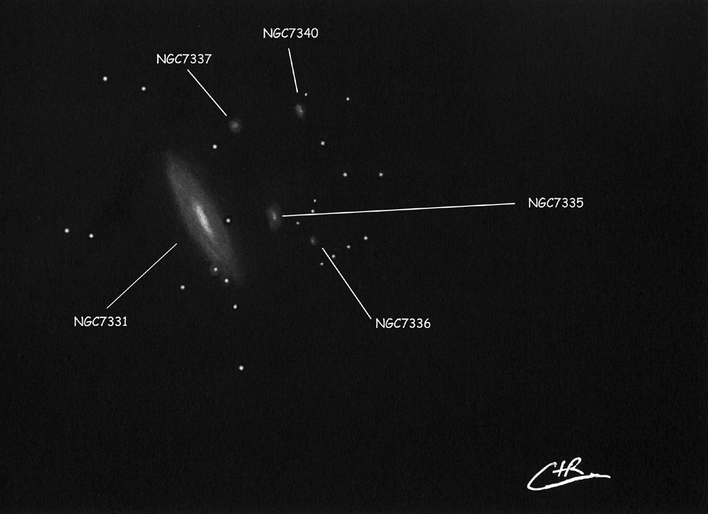 NGC7331 Gruppe