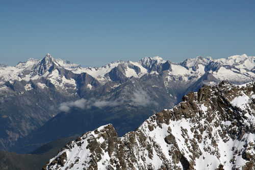 Blick vom Lagginhorn