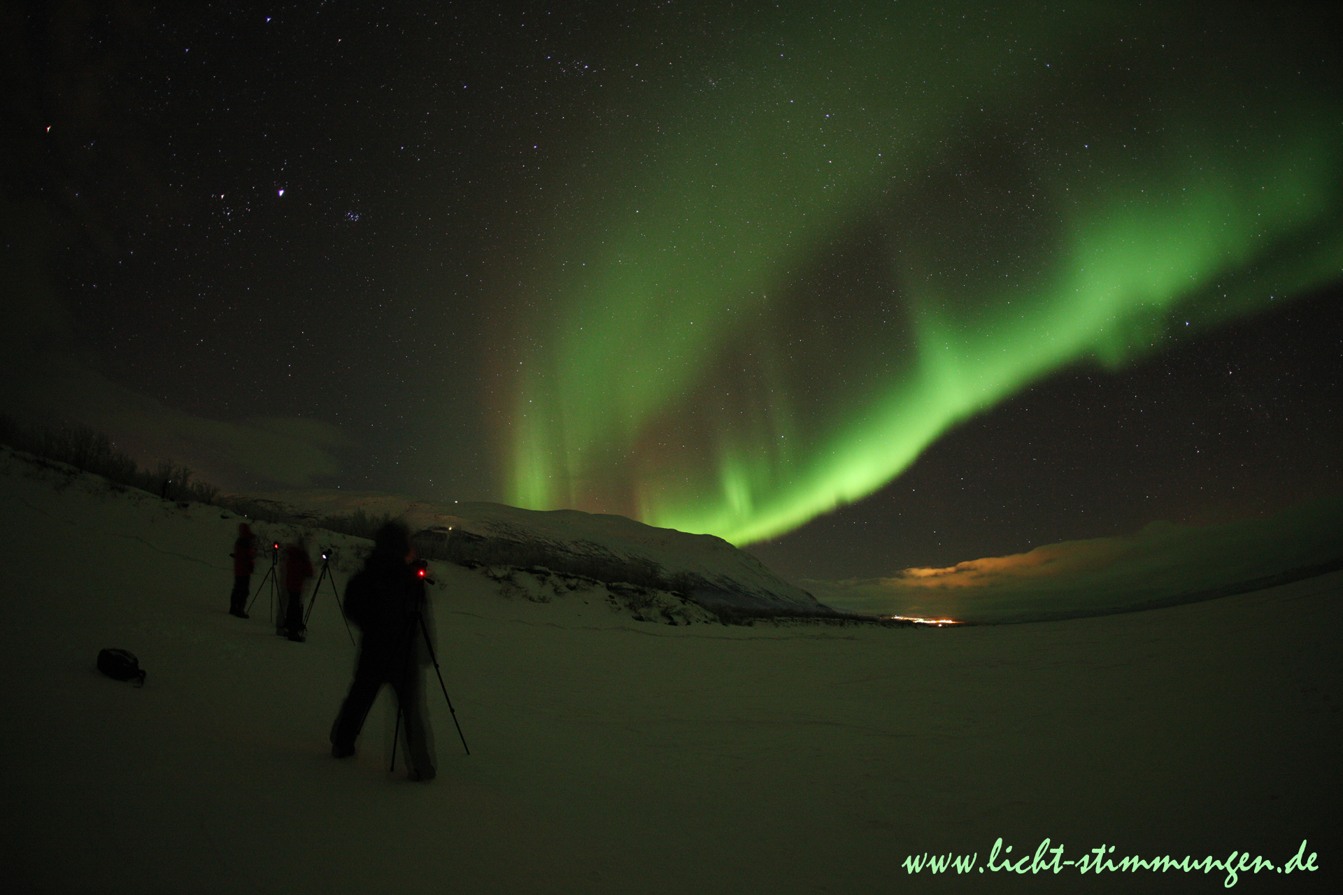 Polarlicht in Lappland